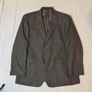 lauren ralph lauren wool blazer Mens Size 44R Houndstooth